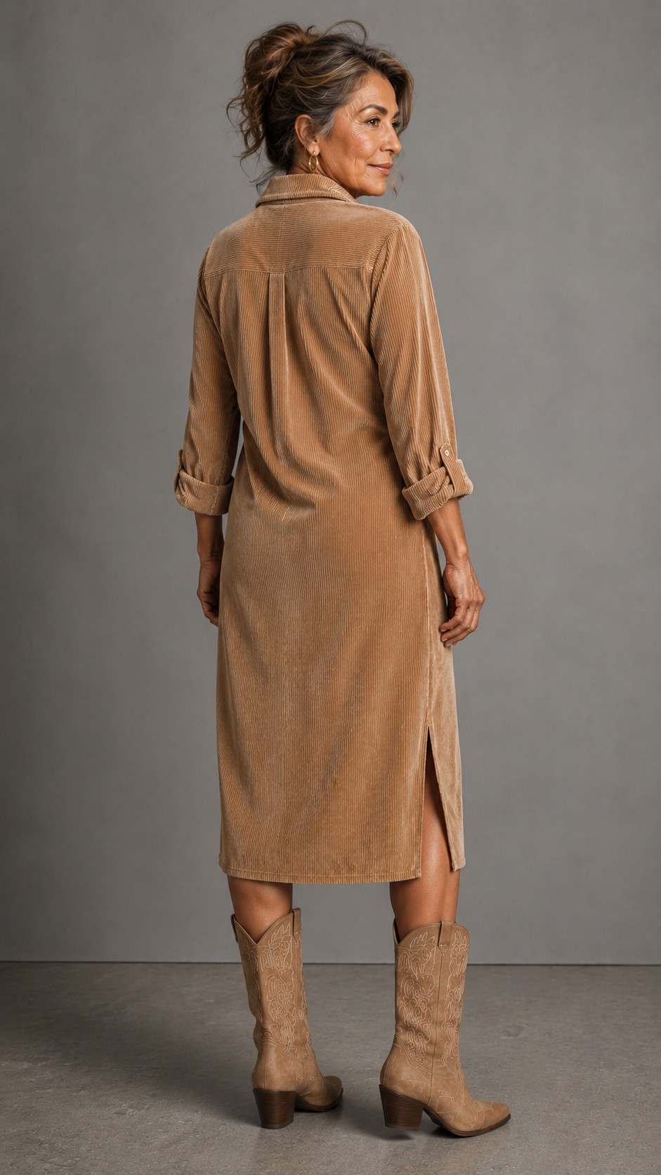 Vestido de Pana Suave