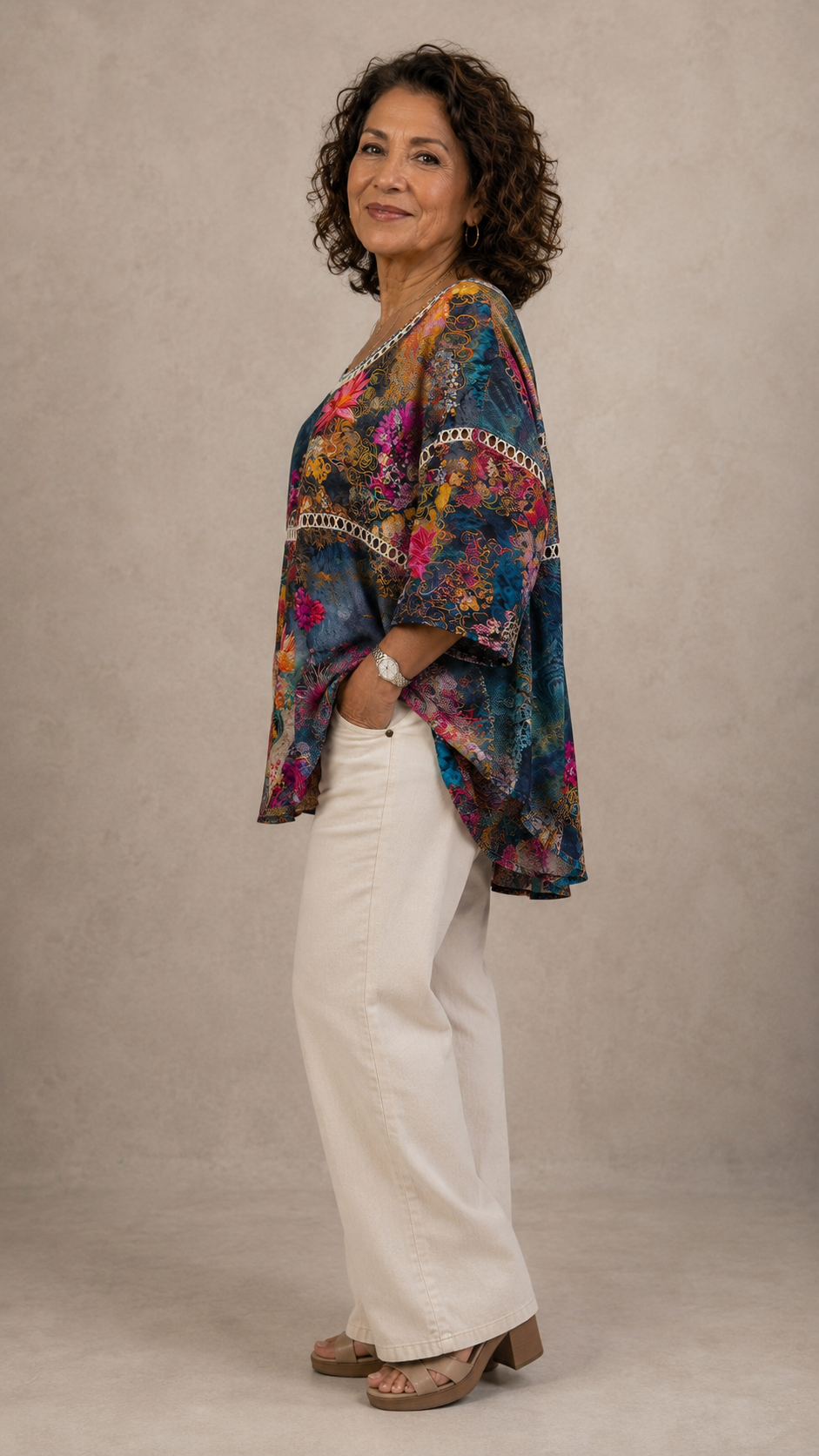 Blusa Floral Vintage