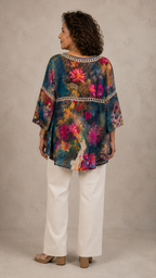 Blusa Floral Vintage