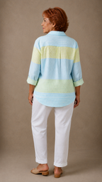 Blusa Pastel Grid