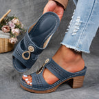 Sandalias Ortopédicas de Tacón Cómodas