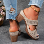 Sandalias Ortopédicas de Tacón Cómodas