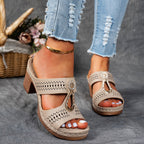 Sandalias Ortopédicas de Tacón Cómodas