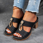 Sandalias Ortopédicas de Tacón Cómodas