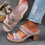 Sandalias Ortopédicas de Tacón Cómodas