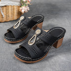 Sandalias Ortopédicas de Tacón Cómodas