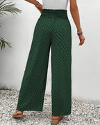 PANTALONES DE PIERNA ANCHA PARA MUJER
